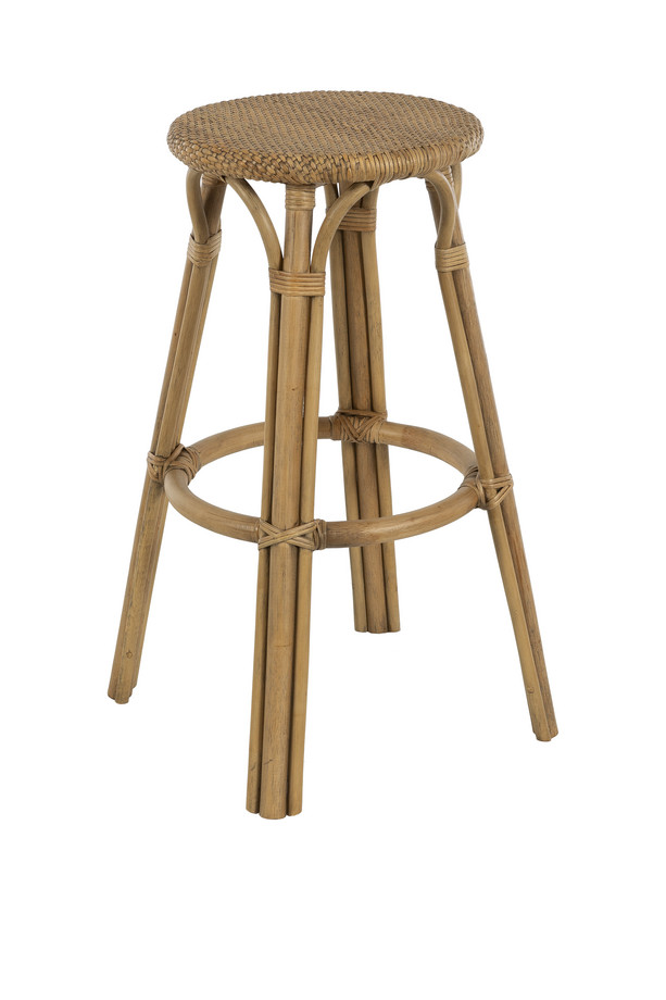 TABURETE AUGUSTOS GR.  RATTAN