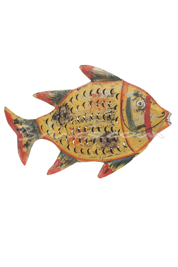 PEZ METAL AMARILLO GRANDE