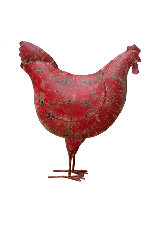 [536ML118] GALLINA HIERRO ROJO