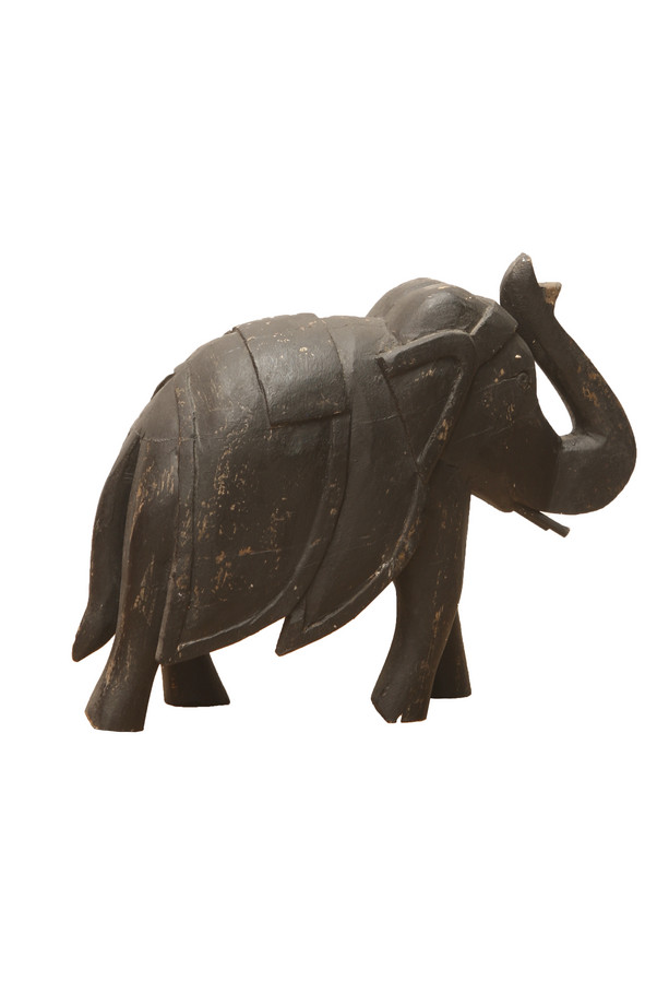 [536ML144] ELEFANTE GR. MADERA NEGRA