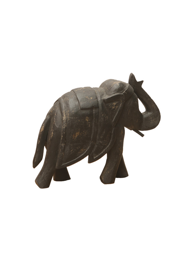 [536ML145] ELEFANTE MD. MADERA NEGRA