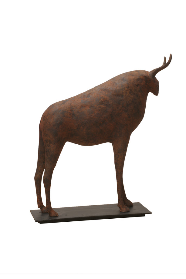 [615PA034] PEDESTAL BISÓN GR. ALUMINIO