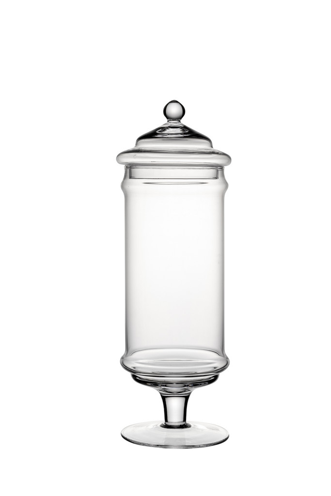 [240BW224] URNA CRISTAL PEQUEÑO CON TAPA