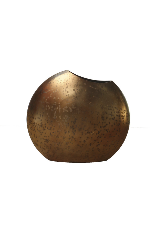 [530BI021] FLORERO HIERRO DORADO VIEJO