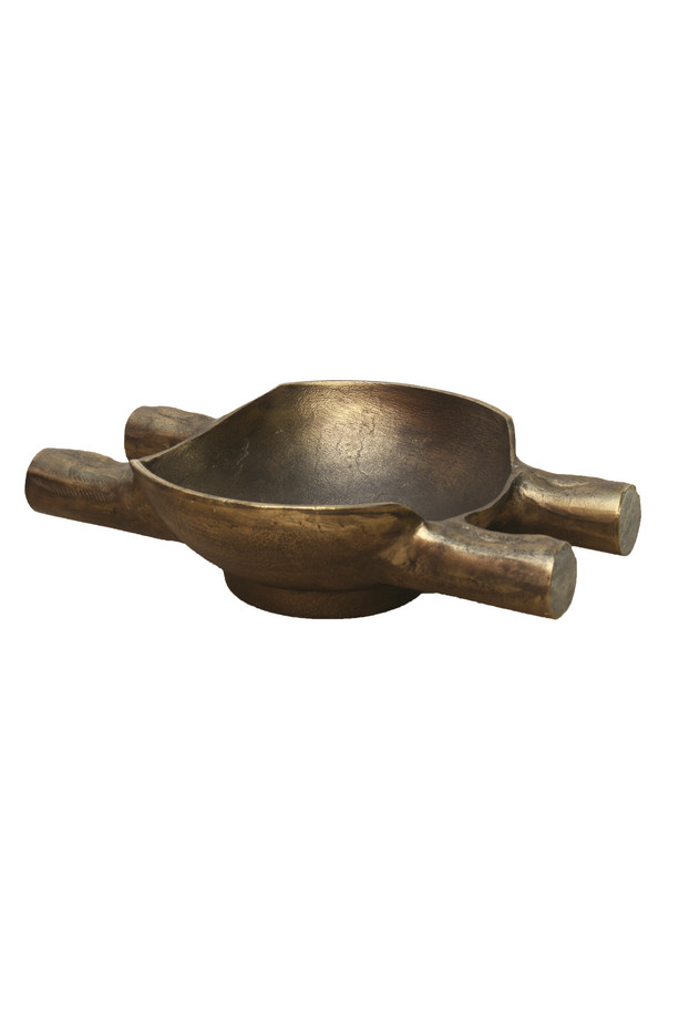 [530BI030] BOL ALUMINIO DORADO VIEJO