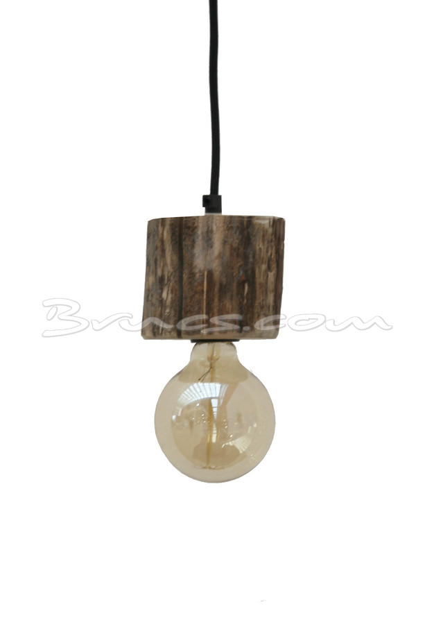 [568LD018] LÁMPARA COLGAR MADERA MOD. ORUGA