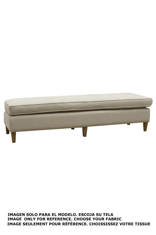 [511OS1261] BANQUETA CHILL-OUT 210 cm. TELA CLIENTE 5,00 mt