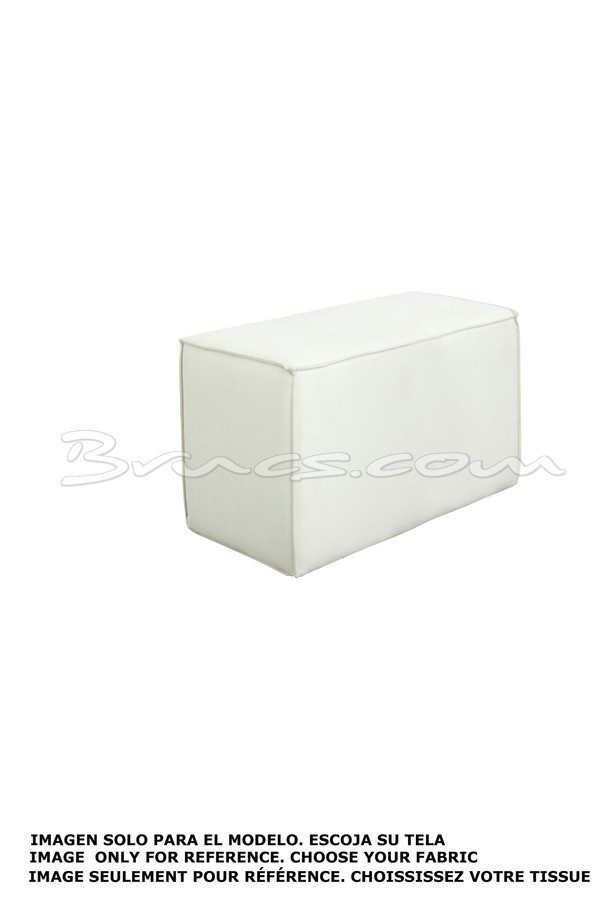 BANQUETA BOIS DESENF. 80 cm TELA CLIENTE 2,80 mt