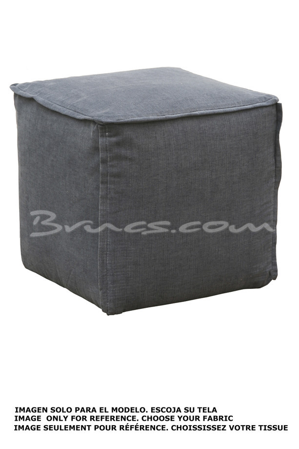 PUFF VINTAGE DESENFUNDABLE TELA CLIENTE 1,50 mt