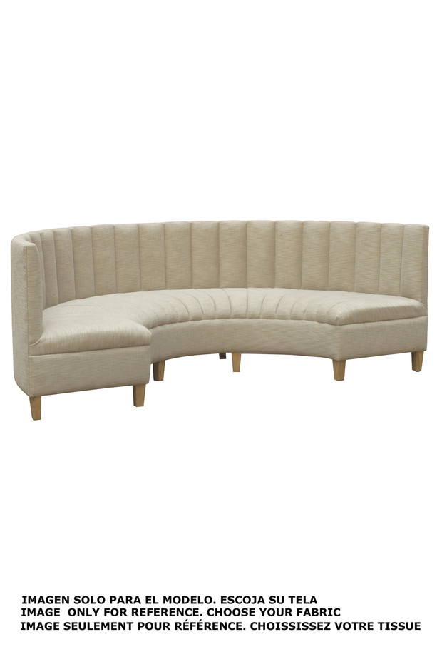 BANCO MOON SEMI-CIRCULAR TELA CLIENTE 16,00 mt