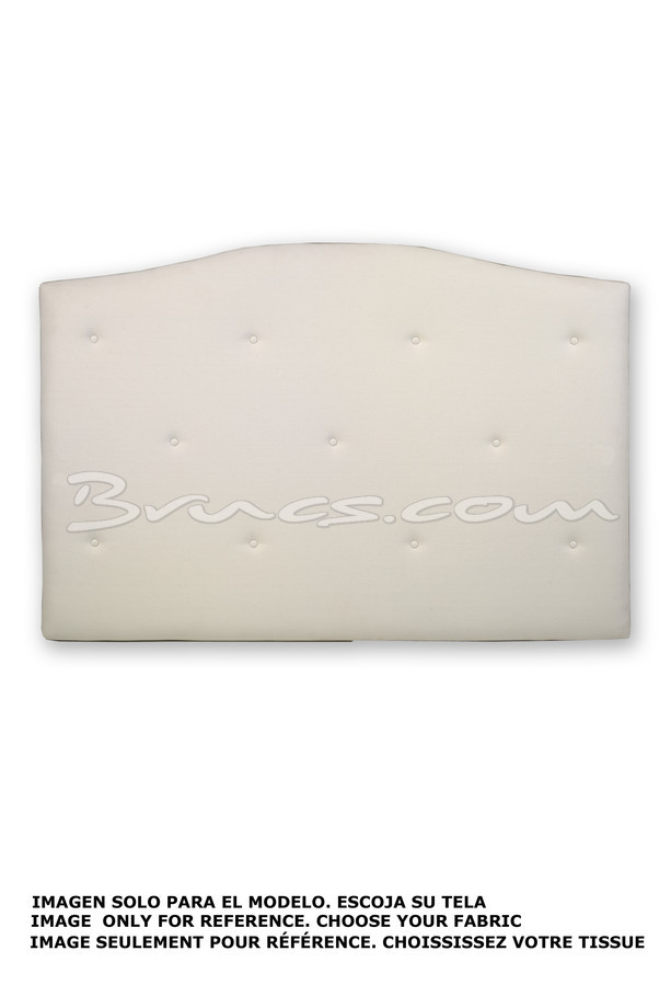 [511OS2351] CABECERO BUTTON COLCHÓN 90 cm TELA 1,30 mt