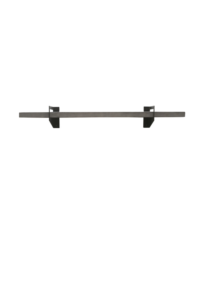 [377WB1071] ESTANTERÍA CONA PARED ROBLE Y HIERRO