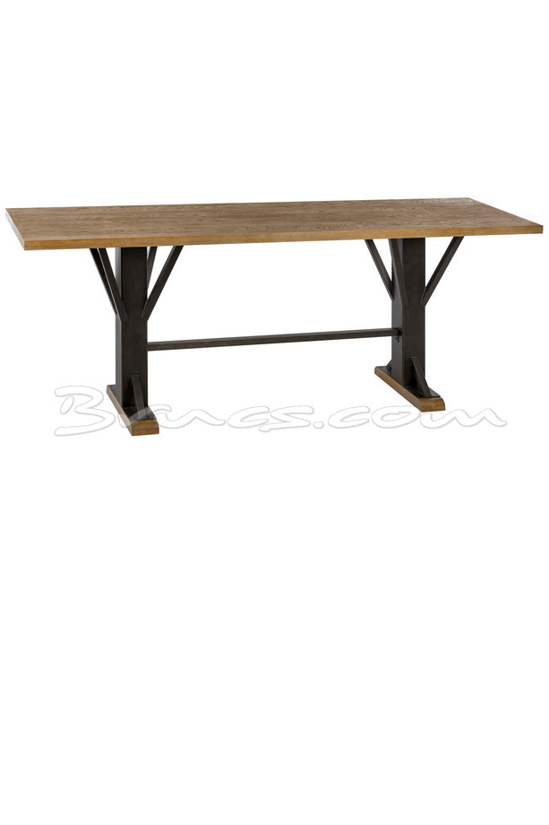 [377WB1194] MESA ALTA SUID ROBLE Y HIERRO