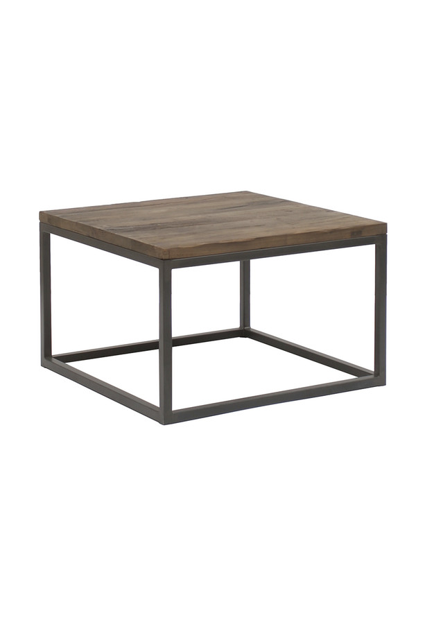 MESA RINCÓN LAGOS CUADRADA OLMO Y HIERRO