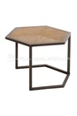 MESA AUXILIAR BAJA MABORÉ ROBLE Y HIERRO