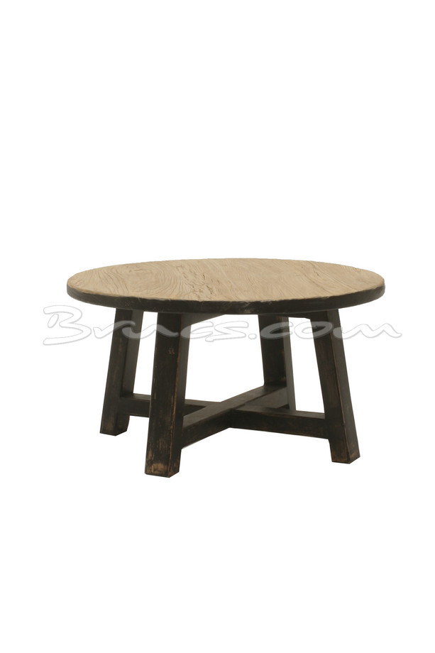 MESA RINCÓN ARAPAHO OLMO NATURAL Y NEGRO