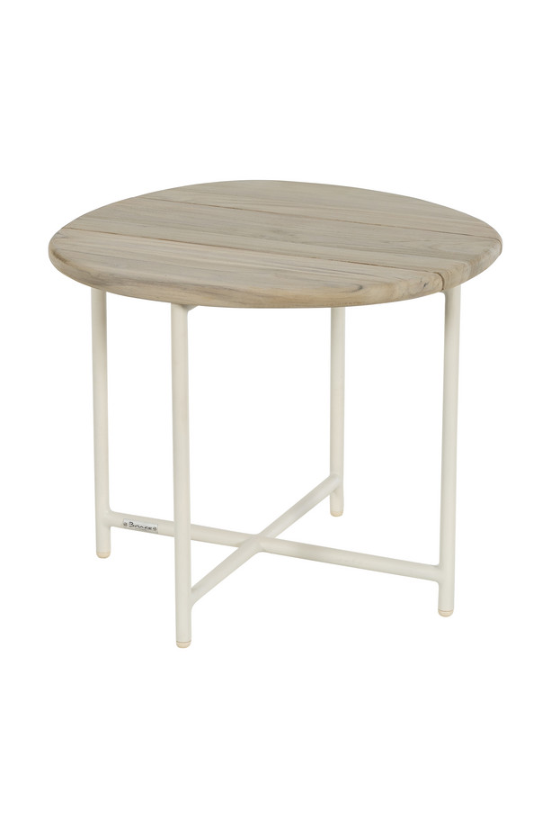 MESA RINCÓN NGUNGUN ALUMINIO Y TEKA