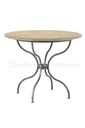 MESA COMEDOR ARAÑA ROBLE VINTAGE C/PATAS HIERRO