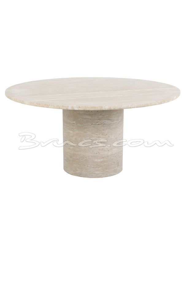 [377WB1301] MESA COMEDOR FIJI TRAVERTINO