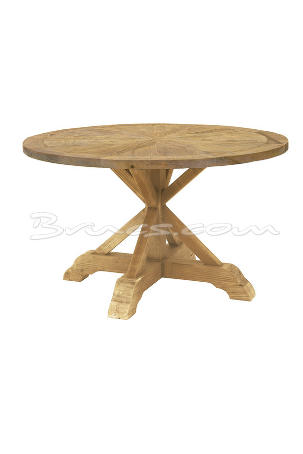 [377WB798] MESA  COMEDOR HIMALAYA  PINO M