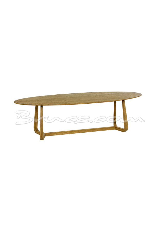 [620HH126] MESA COMEDOR KATO-S OVALADA ROBLE