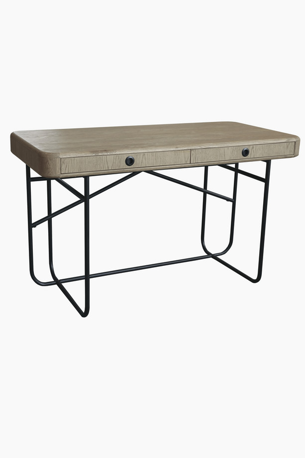 [620HH112] MESA CONSOLA SEBI ROBLE Y HIERRO