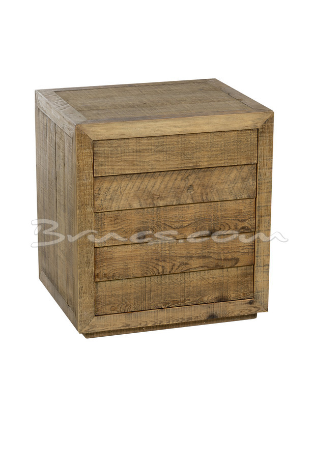 [377WB1185] MESITA NOCHE SVETI-C PINO NATURAL C/ 1 PUERTA