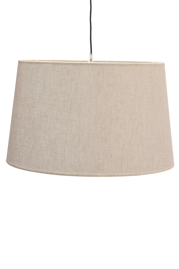[310AR062] LÁMPARA CD-XL LINO CLARO 80x65x50h cm