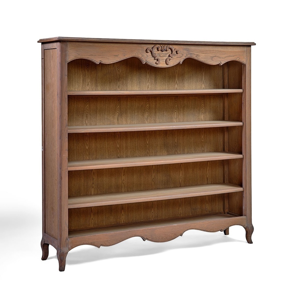Libreria de roble natural.