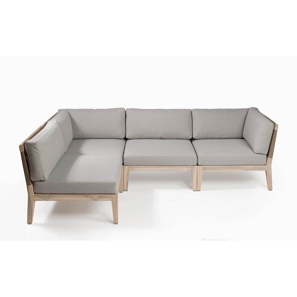 [DUNA] Sillón de exterior esquina