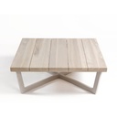 Mesa de centro cuadrada para exterior