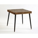 Mesa madera y metal
