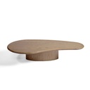 Mesa de centro irregular de roble natural 150