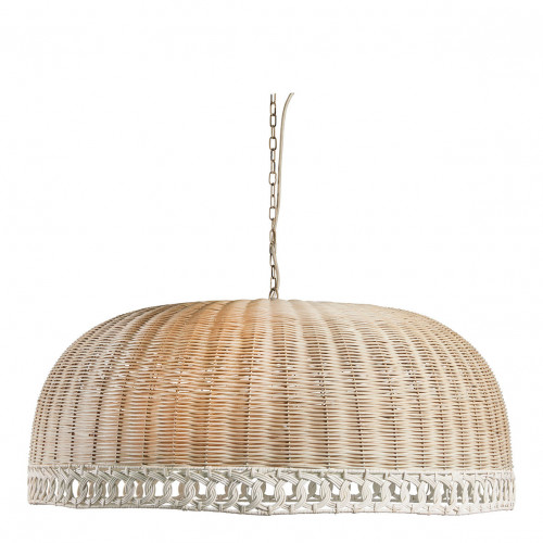 Lámpara colgante de ratán JOSEPHINE - Modelo grande - ⌀ 86 cm