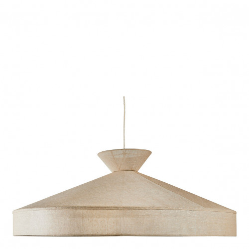 Lámpara colgante CAPELINE de lona de yute - Modelo grande - ⌀ 100 cm