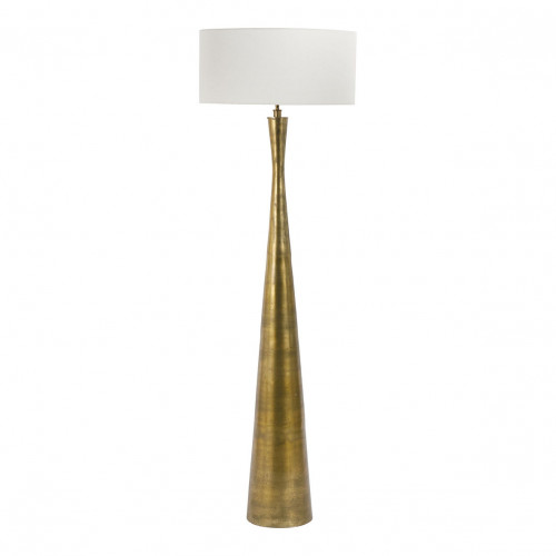 [LAMPMALIAL] Lámpara de Pie MALIA Base Acabado Latón Antiguo - ø 25 x 156,5 cm