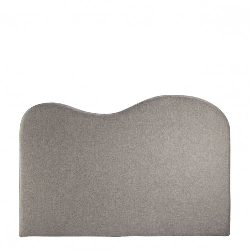 Cabecero SÉRÉNA de Tela - Gris - 181 x 11 x 122 cm