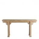 Consola BAO de olmo reciclado - Natural