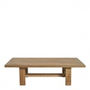 Mesa de centro MARCELLE en roble claro