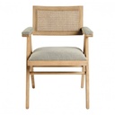 COLBY Sillón Alto Beige