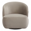 Sillón giratorio LISETTE