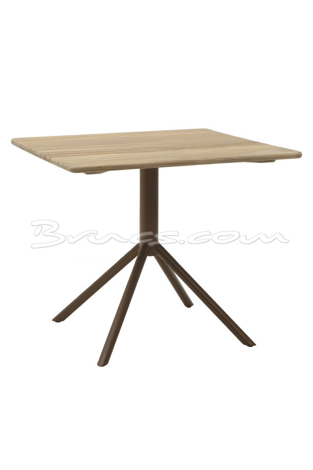 MESA COMEDOR LAVATERA TEKA Y ALUMINIO