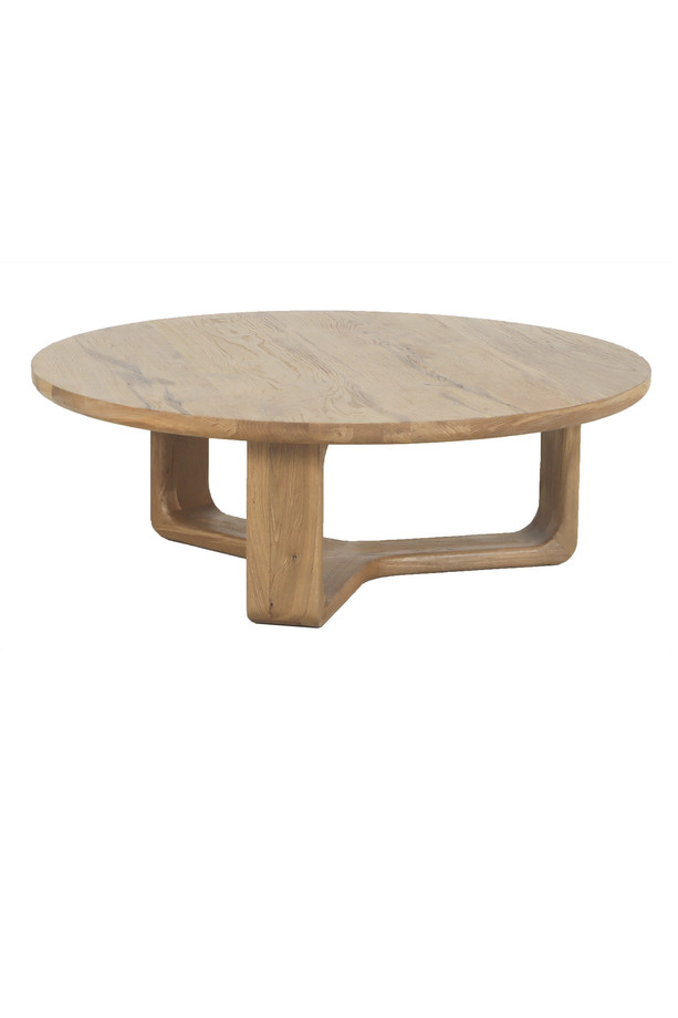[377WB1576] MESA CENTRO LANCETA ROBLE NATURAL