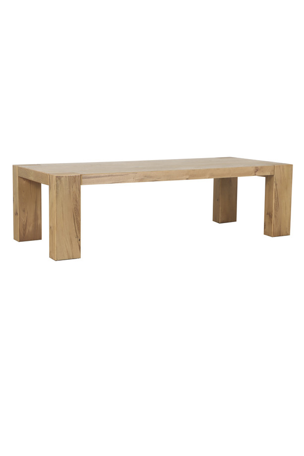 [377WB1592] MESA COMEDOR MONSTERA ROBLE