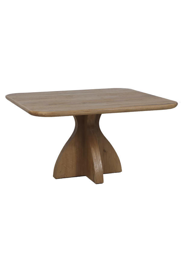 [377WB1613] MESA SEFRÚ CUADRADA ROBLE NATURAL