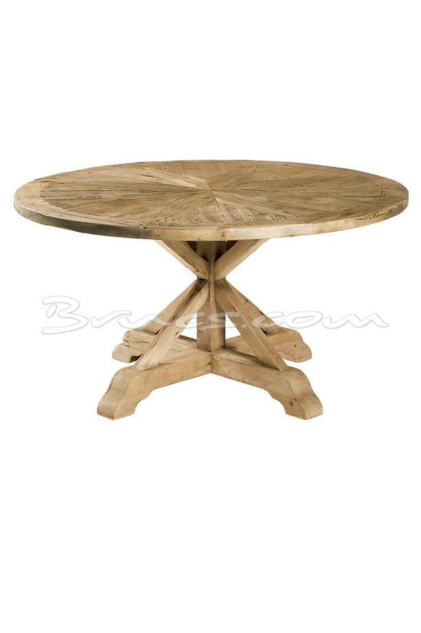 [377WB580] MESA COMEDOR HIMALAYA  PINO L