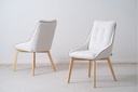 SET 2 SILLAS  MIA. MARFIL