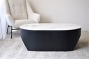 MESA DE CENTRO NORA. NEGRO,BLANCO, GRIS