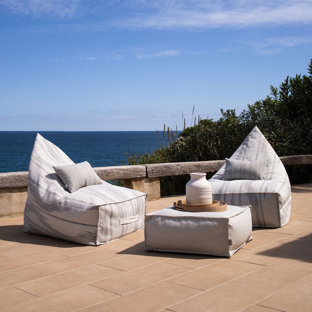 Puf Altea Lounge con tela Reycled Portals