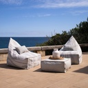 Puf Altea Lounge con tela Reycled Portals